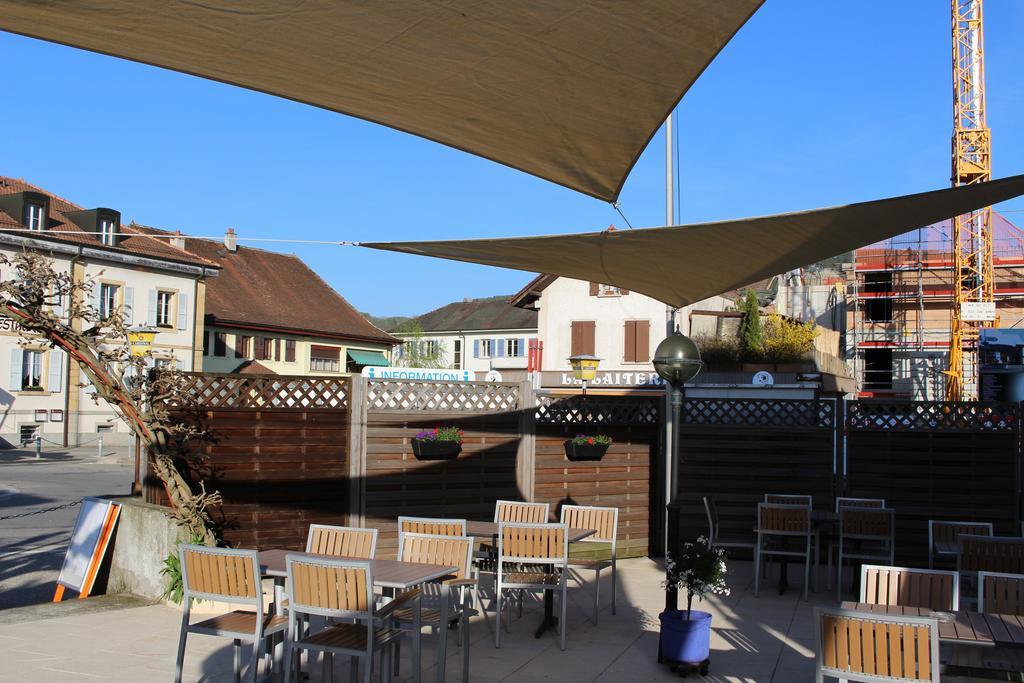 Hotel De La Gare Yvonand Εξωτερικό φωτογραφία