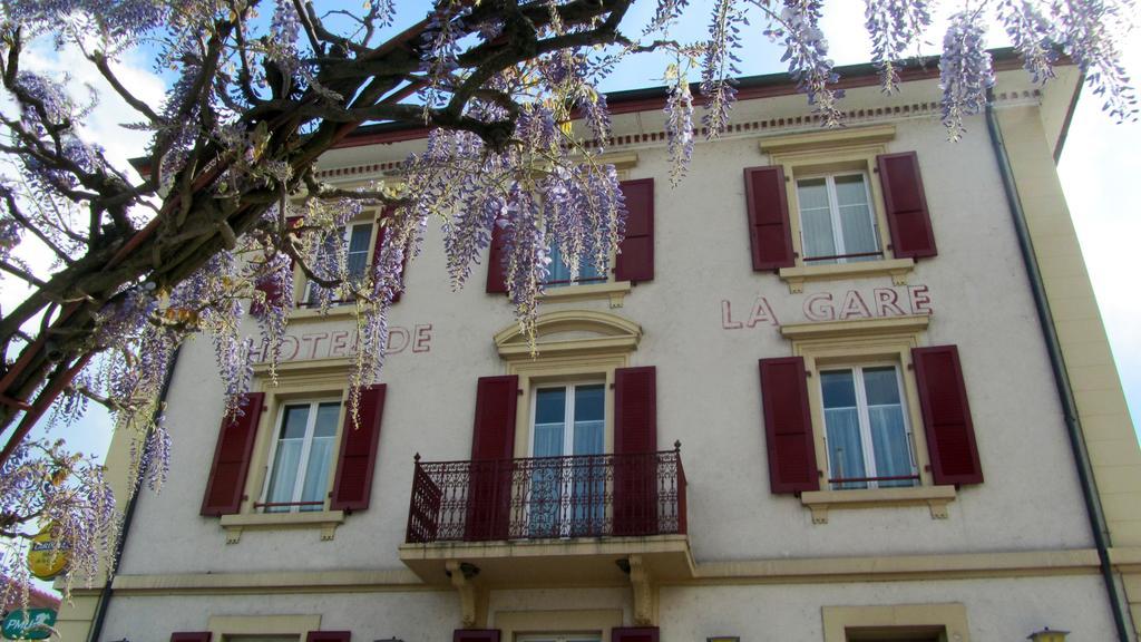 Hotel De La Gare Yvonand Εξωτερικό φωτογραφία
